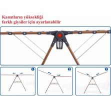 Devecioğlu Harbinger MM033 Nova Lux Çamaşır Kurutma Askısı