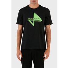 Emporio Armani Pamuklu Regular Fit Bisiklet Yaka T Shirt Erkek T Shirt 6R1T6Q 1J7FZ 0999