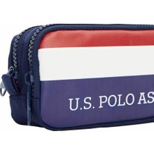 U.S. Polo Assn. U.s. Polo Lacivert Çizgili Kalem Kutusu PLKLK23137