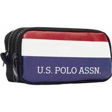 U.S. Polo Assn. Siyah Çizgili Kalem Kutusu PLKLK23141