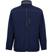 Eser İş Güvenliği Eser - Softshell Mont Lacivert Slim Fit