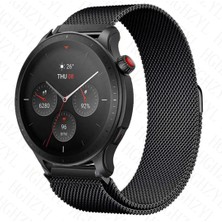 Cover Center  Huawei Watch Gt2 42MM /gt3 42MM Uyumlu 20MM Mıknatıslı Metal Hasır Kordon Manyetik Metal Hasır Örgü