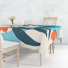 Alban Home Çiçek Temalı Dijital Baskı Masa Örtüsü Alho_tblc-47 (140X180)