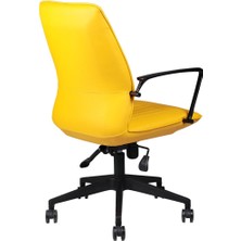 Herkese Mobilya T-001-SR Deri Çalışma Koltuğu