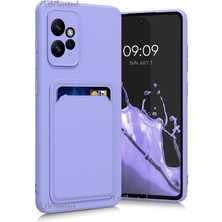 MTK Moveteck Xiaomi Redmi Note 12 4g Kılıf Kamera Korumalı Kartvizitli Cüzdan Silikon Kartlıklı Yumuşak Silikon