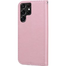 Ykd Store Samsung Galaxy S10+ Için Deri Telefon Kılıfı - Pembe (Yurt Dışından)