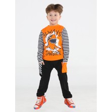 Casabony Jawsome Baggy Erkek Çocuk Pantolon + T-Shirt Takım