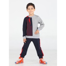 Casabony Stripe Erkek Çocuk Eşofman Takım