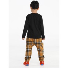 Casabony Casa Laci Ekose Pantolon + T-Shirt Takım