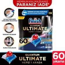 Finish Quantum Ultimate Bulaşık Makinesi Deterjanı Tableti / Kapsülü 60 Yıkama