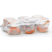 Le Parfait Super Terrines Klipsli/contalı Cam Kavanoz 125 ml (6 Adet)