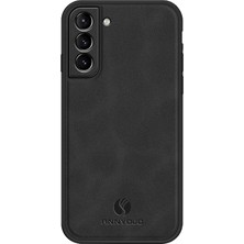 Cool-M Samsung Galaxy S22 5g Pu Deri+Pc+Tpu Telefon Kılıfı Manyetik Araba Montaj Telefon Kapağı (Yurt Dışından)