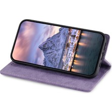 Cool-M Samsung Galaxy A12 Stand Pu Deri Telefon Kapağı Rfıd Engelleme Cüzdan Telefon Kılıfı (Yurt Dışından)