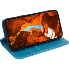 Cool-M Samsung Galaxy A34 5g Folio Flip Çapraz Doku Pu Deri Kılıf Stand Cüzdan Telefon Kapağı (Yurt Dışından)