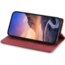 Cool-M Samsung Galaxy A22 5g Rfıd Engelleme Telefon Kılıfı Deri Cüzdan Stand Önleme Anti (Yurt Dışından)