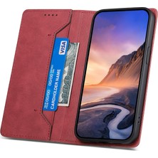 Cool-M Samsung Galaxy A22 5g Rfıd Engelleme Telefon Kılıfı Deri Cüzdan Stand Önleme Anti (Yurt Dışından)