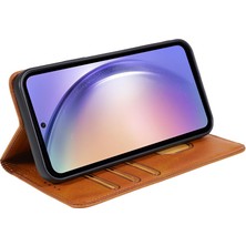 Cool-M Samsung Galaxy A22 5g Tpu+Pu Deri Kılıf Buzağı Doku Doku Cüzdan Anti-Drop Telefon Stand Kapağı (Yurt Dışından)