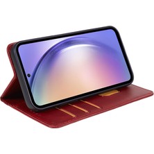 Cool-M Samsung Galaxy A22 5g Tpu+Pu Deri Kılıf Buzağı Doku Doku Cüzdan Anti-Drop Telefon Stand Kapağı (Yurt Dışından)