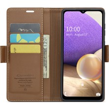 Cool-M Samsung Galaxy A32 5G/M32 5g Rfıd Engelleyen Telefon Cüzdanı Pu Deri Stand Telefon Kapağı (Yurt Dışından)