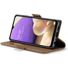 Cool-M Samsung Galaxy A32 5G/M32 5g Rfıd Engelleyen Telefon Cüzdanı Pu Deri Stand Telefon Kapağı (Yurt Dışından)