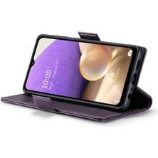 Cool-M Samsung Galaxy A32 5G/M32 5g Rfıd Engelleyen Telefon Cüzdanı Pu Deri Stand Telefon Kapağı (Yurt Dışından)