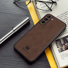 Cool-M Samsung Galaxy S22 5g Pu Deri+Pc+Tpu Telefon Kılıfı Manyetik Araba Montaj Telefon Kapağı (Yurt Dışından)