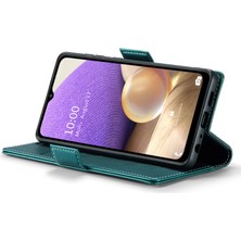 Cool-M Samsung Galaxy A32 5G/M32 5g Rfıd Engelleyen Telefon Cüzdanı Pu Deri Stand Telefon Kapağı (Yurt Dışından)