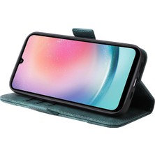 Cool-M Samsung Galaxy A24 4g Telefon Cüzdan Stand Kılıfı Baskılı Hat Pu Deri Kapak (Yurt Dışından)