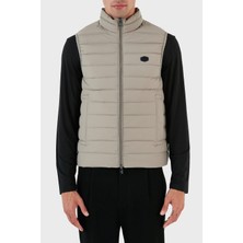 Emporio Armani Suya ve Soğuğa Dayanıklı Kuş Tüyü Dolgulu Slim Fit  Erkek Yelek 8N1BQ1 1nlrz 0643