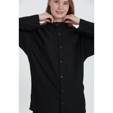Rocqerx R-4332 Hakim Yaka Gömlek Bel Lastikli Pantolon Geniş Ottoman Takım