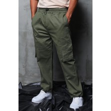 Rocqerx R-4334 Bel Lastik Stoperli Körüklü Cep Detaylı Gabardin Pantolon