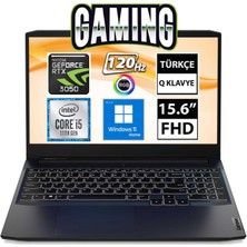 Lenovo Ideapad Gaming 3 82K101HRTX06 I5-11320H 16GB 2tbssd RTX3050 15.6" Fullhd W11H Taşınabilir Bilgisayar