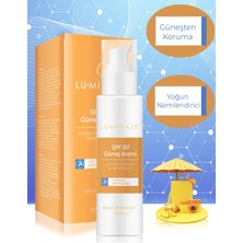 Luminate Güneş Kremi Spf 50+ Yüz ve Vücut Kremi Pantenol Suncare Yoğun Nemlenderici Yüksek Korumalı