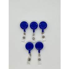 Sağlıkçı Shopping 5 Adet Mavi Plastik Yoyo Kart Tutucu