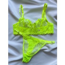 Arona Balenli Bralet Sütyen Takımı Fantezi