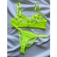 Arona Balenli Bralet Sütyen Takımı Fantezi