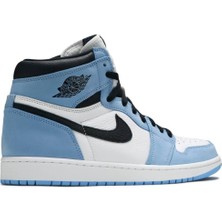 zifht Nike Air Jordan 1 Mid Unc Blue Spor Ayakkabı