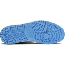 zifht Nike Air Jordan 1 Mid Unc Blue Spor Ayakkabı