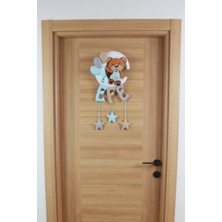 Renkli Hayallerim Efe İsimli Aydede Ayıcık Bebek ve Hastane Odası Kapı Süsü