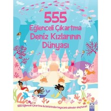 555 Eğlenceli Çıkartma Prenses Unicorn Deniz Kızı Seti Yayınevi