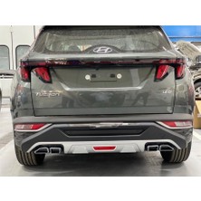 Peak Shine Hyundai Tucson Için 2021+ Ön Arka Tampon Koruma