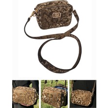 TM Tasarım Mağazası Kadın Askılı Omuz Kol Çantası Kahve