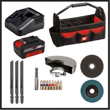 Einhell Te-Tk 18/3 Li Kit Akülü Alet Set 2x 4AH Akü+1x 2.5AH Akü+3x Dolum Cihazı