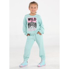 Casabony Cute Wild Mint Jogger Eşofman Takım
