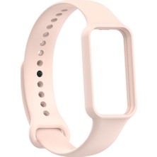 HEPTEKİLETİŞİM Xiaomi Amazfit Band 7 Silikon Kordon Gösterişli Yumuşak Silikon Tasarım (Krd-87)