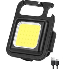 Nefertiya 30 Cob LED Mıknatıslı Kamp Feneri El Feneri