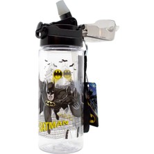 Wiggle Batman 500ML Pipetli Askılı Kilitlenebilir Su Matarası