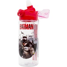 Wiggle 500ML Batman Pipetli Askılı Kilitlenebilir Su Matarası