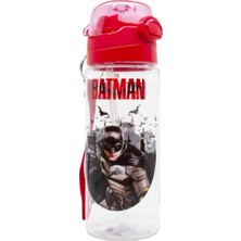 Wiggle 500ML Batman Pipetli Askılı Kilitlenebilir Su Matarası