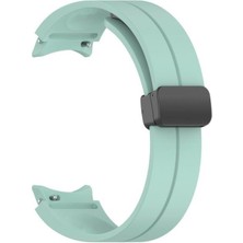 Musal Galaxy Watch 5 44MM Manyetik Klipsli Silikon Lüx Kordon